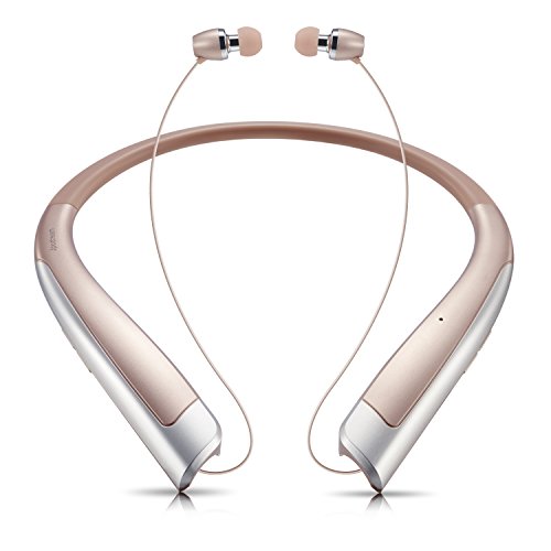 Bluetooth Headphones, Jpodream HX1100 Wireless Neckband Headset Sweatproof Sports Earbuds for Running with Mic - Rose Gold ?12 Hours Play Time, Bluetooth 4.1, CVC 6.0 Noise Cancelling?