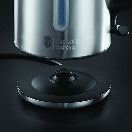 Russell Hobbs 20460-70 Wasserkocher Buckingham, sehr leise, Schnellkochfunktion, 1,7 l, 2.400 W, gebürstetes Edelstahl - 6