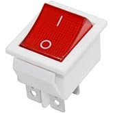 SANEC IC-104B Geniş Işıklı Anahtar ON-OFF 4P