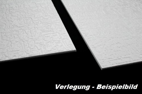 10 m2 Deckenplatten Styroporplatten Stuck Decke Dekor Platten 50x50cm, WELLE 2 - 4