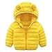 Produktbild Kinder Mäntel (6M-5Y) Quaan niedlich Kinder Kinder Jungen Mädchen Mit Kapuze Warm Wadded Jacke Winddicht Dick Wind Schnee Beiläufig Klassisch Reise Weich Sport Sweatshirt Windjacke Oberteile