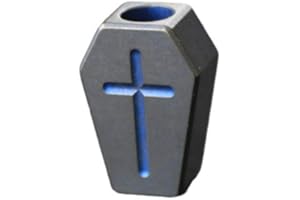 Jolmo Lander Cross Shield Shape Titanium Paracord Beads Lanyards Pendant Paracord Pendant Lanyard Beads Charms Metal Spacer Bead