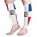 Produktbild Bgejkos Men Women Dominican Republic Flag Calf Compression Sleeve Novelty Leg Support Calf Guards Sleeves Calf Pain Relief for Running