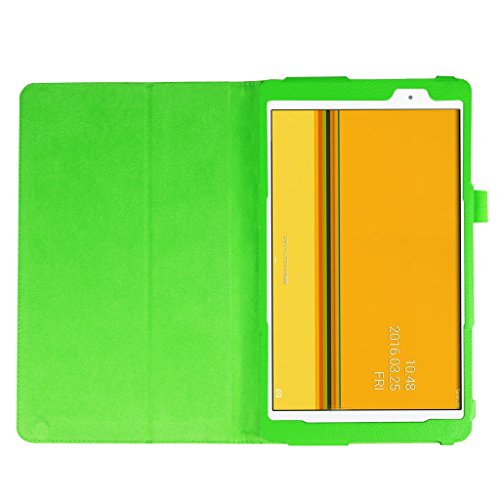 MediaPad T2 10.0 Pro hülle,Mama Mouth Folding Ständer Hülle Case mit Standfunktion für 10.1″ HuaWei MediaPad T2 10.0 Pro Android Tablet,Grün - 5