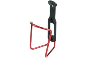 ZEFAL Aluplast, Porte bidon vélo Aluminium, 7 Couleurs Unisex-Adult, Rouge