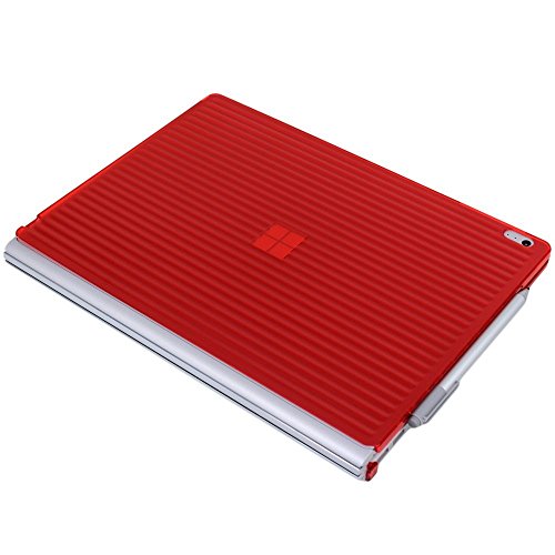 mCover Hartschalen für 13,5-Zoll Micosoft Surface Book – Rot - 3