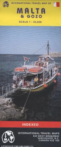 Télécharger Carte routière : Malte et Gozo - Malta and Gozo (en anglais) Livre PDF Gratuit