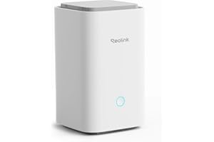 Reolink Home Hub für Überwachungskamera, 4K-Live-Ansicht & -Wiedergabe, Erweiterbarer Lokaler Speicher, Erweiterte Verschlüsselung, 2.4/5GHz Wi-Fi 6, Keine monatliche Gebühr, mit 64GB microSD-Karte