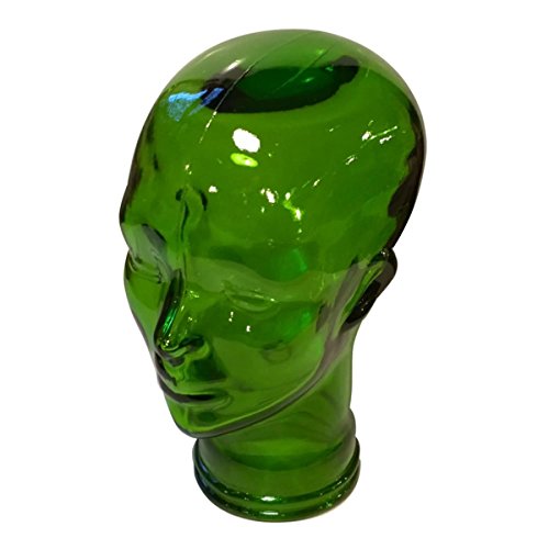 amp3 Luxury Glass Head Headphones Stand Colour Green
