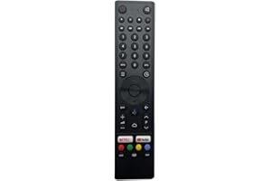 APYRDH Remplacement Télécommande pour TV Continental Edison CELED55SA21B6 CELED55SA120B6 CELED58SA120B6 CELED65SA120B6 - Pas de Fonction vocale