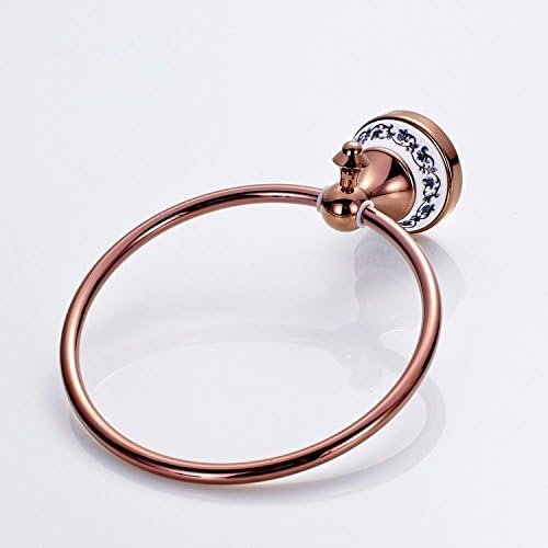 Luckyfree Bathroom Towel Ring copper Sepia