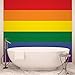 Produktbild Flagge Regenbogen Homosexuell Pride - Wallsticker Warehouse - Fototapete - Tapete - Fotomural - Mural Wandbild - (484WM) - XXL - 368cm x 254cm - Papier (KEIN VLIES) - 4 Pieces