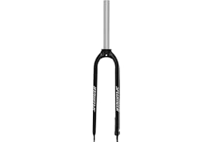 splumzer 26/27.5/29 inch Mountain Bike Rigid Forks, 1-1/8" QR 9x100mm Threadless Straight MTB Rigid Front Fork Disc Brake, Super Light Aluminum Alloy Bicycle Fork for Mountain Bikes
