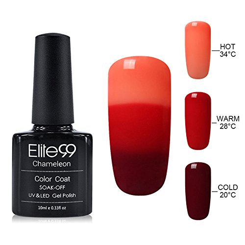 Elite99 Thermo UV Nagellack Nail Gel Polish Chamaeleon Farbwechselnd Nagelgel NEU (1x10ML)