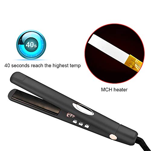 Negative Ion Hair Straightener Infrared Ceramic Electric Splint Does Not Hurt Hair Straight Hair Curly Hair Dual-Use Straightening Board Black Negative Ion Hair Straightener Infrared Ceramic Electric Splint Does Not Hurt Hair Straight Hair Curly Hair Dual-Use Straightening Board Black