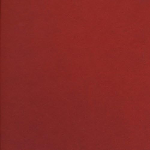 Books By Hand Red Faux Leather Bookcover