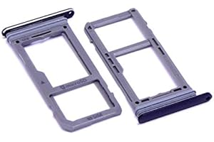 handywest Kompatibel für Samsung Galaxy Note 8 SM-N950F Nano SIM Karten Card Micro-SD Memory Halter Black