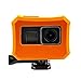 Produktbild MadridGadgetStore® Schwimmtier Boya Orange Gehäuse Floaty für Sportkamera Go Pro GoPro HD Hero 6 5 Hero5 Hero6 Black Sport Wassersport Mar KiteSurf Paddle Surfbretter Kayak WindSurf WakeBoard Buceo Scuba Diving Submarine Kanoa Reifen Botes Sport Hohe Qualität Kostenloser Versand