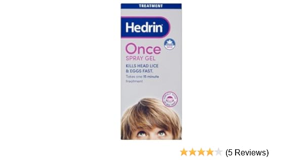 Hedrin 100 Ml Once Spray Gel Amazon Co Uk Health Personal Care
