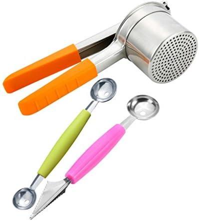 Manual juicer ，mini household 304 stainless steel mashed potatoes fruit juice press , 003