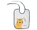 Playshoes 25 X 20cm Tie Bibs Zoo Animals on the Back Foil Underlay (Pack of 5)