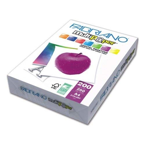 Carta Multipaper Fabriano A4 200 g/mq 53621297 (risma250)