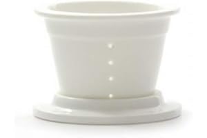 LA PORCELLANA BIANCA la Porcellana Atupertu filtr do kubka infuzyjnego, pudełko upominkowe, porcelanowy, biały, 12 x 12 x 3 cm