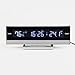 Produktbild Haosen LCD-Bildschirm Wecker Digital Elektronischer Hinterleuchtet Wecker - Multi-Content-Display inklusive Zeit, Kalender, Temperatur und Luftfeuchtigkeit (Silber)