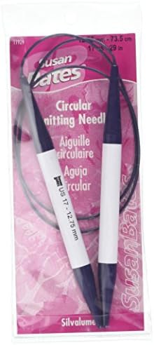 Silvalume Circular Knitting Needles 29"-Size 17/12.75mm