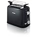 Produktbild Philips HD2567/20 Toaster (950 Watt, 7 Stufen, Brötchenaufsatz, Stopp-Taste) schwarz