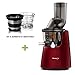 Produktbild Kuvings® C9500 Entsafter, vertikal, Rot + Set für Smoothies und Sorbet