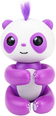 REALACC Finger Panda Intelligent Baby Pet Touch Sensor Electronic Smart Interactive Toys for Kids (Purple)