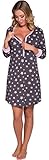 Italian Fashion IF Women's Maternity Night Dress Comet 0111