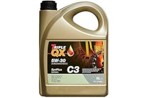 TRIPLE QX - QX COMPONENTS Triple QX 521776061 SynPlus 5L Engine Oil 5 Litre 5W30 C3 Fully Synthetic
