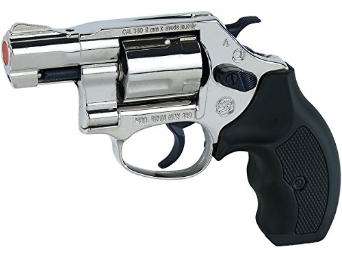 Revolver a salve Bruni 2 pollici nikelato lucido NEW