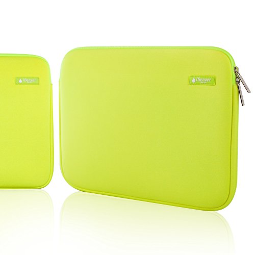 iBenzer – Deluxe Laptop-Hülsen-Beutel-Abdeckungs-Fall für alle 13-Zoll-Laptop-Computer – Macbook Pro 13 “ / Macbook Air 13 “ / Macbook Pro 13 “ mit Retina-Display (Limette BH-MP13LM) - 2
