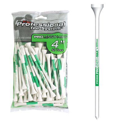 Preisvergleich Produktbild Pride PTS Wooden Golf Tees 4" - Qty: 50