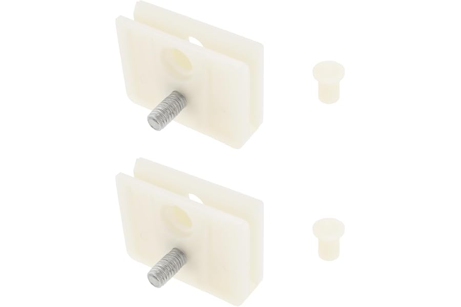 eMagTech 2PCS Car Window Glass Plastic Mounting Bracket Car Plastic Fixing Buckle Compatible with Nissan Micra K11 models 1993 to 2002 with Plug