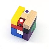 Joyeee® Denksportaufgaben aus Holz Gehirnjogging Puzzle Entwirrung Puzzles - #6