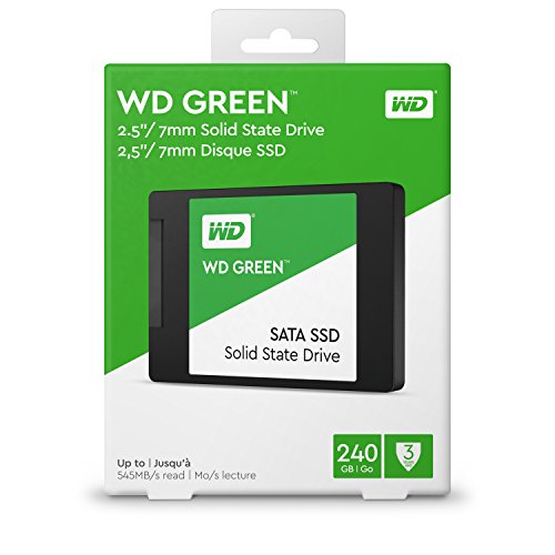 WD Green  Disco de Estado s  lido  SSD  Interno de 240 GB  SATA a 6 GB s y 2 5 Pulgadas - WDS240G2G0A