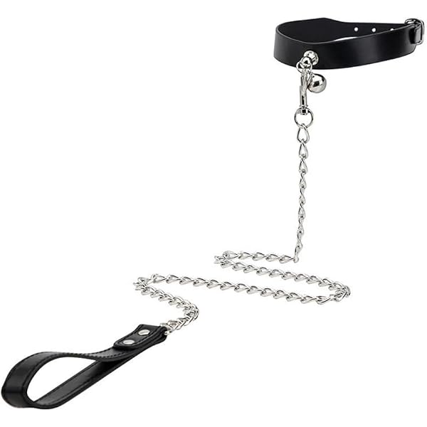 Spilla con fibbia girocollo collana Sexy cintura Bondage girocollo collo per don