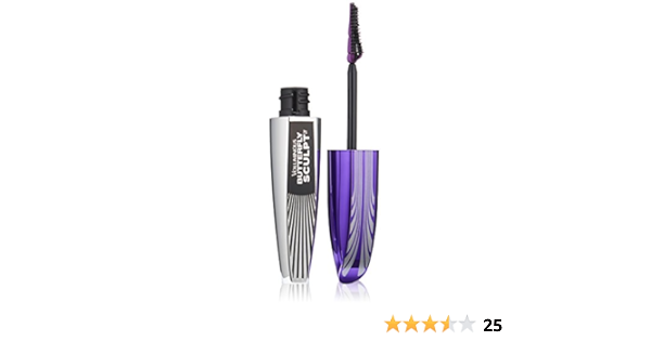 L Oreal Voluminous Butterfly Sculpt Washable Mascara Blackest Black Amazon Co Uk Beauty