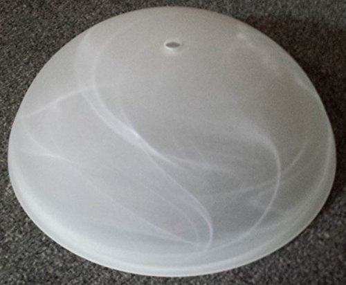 Lampenschirm Bristol 1360 Glas Ersatzglas Schirm Ersatzschirm Lampenglas für Pendellampe Tischlampe u.a. für Led Leuchte - 2