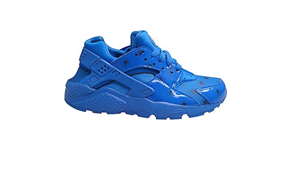 nike huarache junior blue