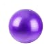 Produktbild LVAB Gymnastikbälle Yoga-Ball, Explosionssichere Gewichtverlustübung Schwangeren Üben 55CM/65CM/75CM-Eignungsball Um Luftpumpe Zu Senden (Farbe : Purple, größe : 75CM)