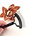 Eyelash Comb Eyebrow Brush Cosmetic Brush Arc designed Mascara Applicator Tool (Blcak)