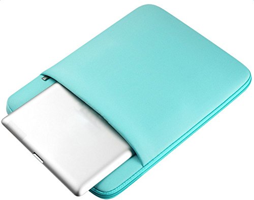 Hosaire Laptop Tasche Mode Rechteck Computer Carrying Bag Tasche f  r Laptop Tablet Notebook Ultrabook Gr  n Gr    e 15 6 Zoll