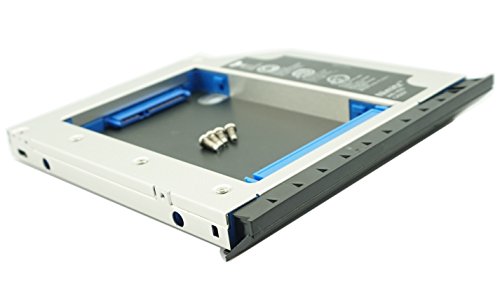 2nd HDD SSD Nimitz Festplattenrahmen für Hp Elitebook 8460 P/B 8470 P/B mit Blende/Einfassung und Halterung