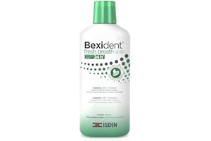 ISDIN Bexident Fresh Breath Uso Diario Colutorio con CPC + Cymenol, Aliento fresco en 24h y ayuda a mejorar la sequedad bucal, 1 x 500ml