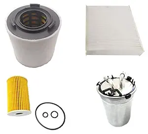 OGLS AIR FILTER + OIL FILTER + AC FILTER + DIESEL FILTER SET OF 4 PCS COMPATIBLE WITH RAPID DIESEL